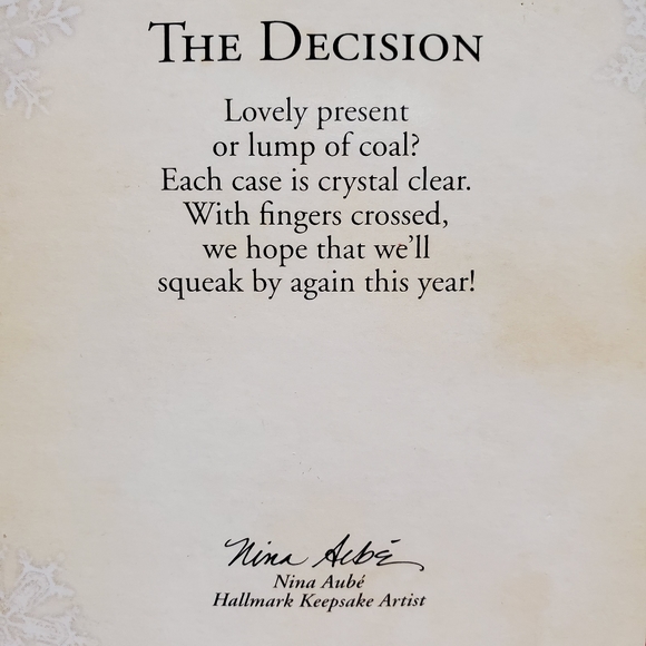 2003 The Decision Santa ornament - Picture 16 of 16